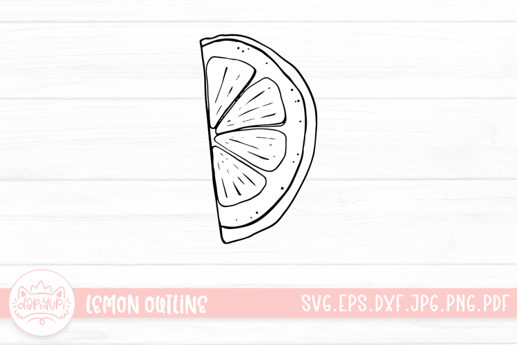 Lemon Slice Clipart Image 24