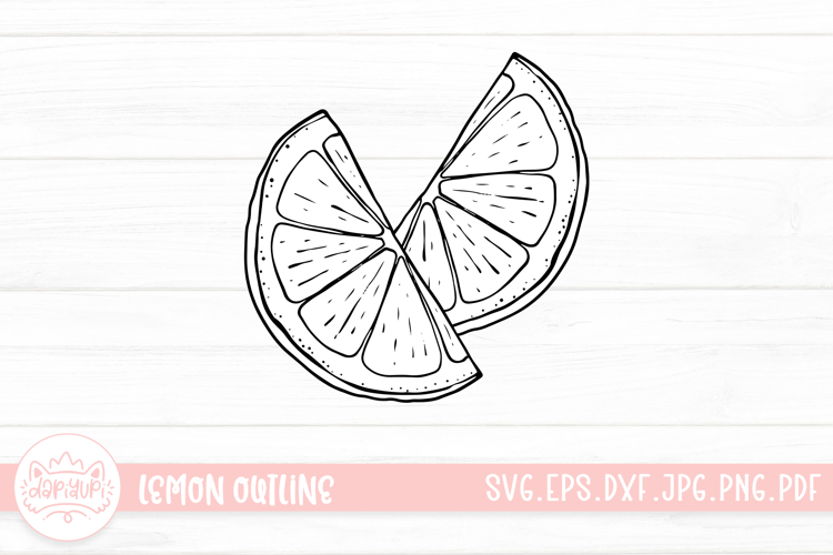 Lemon Slice Clipart Image 23