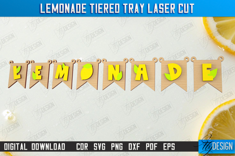 Lemonade Element Laser Cut | Summer Design | Lemonade Signs