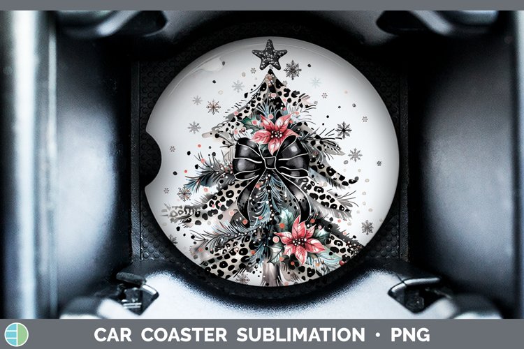 GorgeousLeopard Car Coaster design.