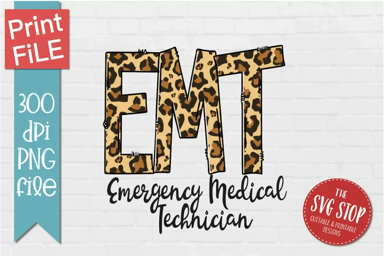 EMT Sublimation PNG | Career T-shirt Printable