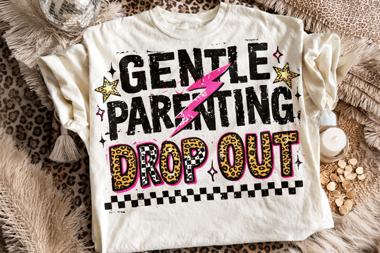 Gentle Parenting PNG, Funny Sarcastic Quote PNG, Mom Life