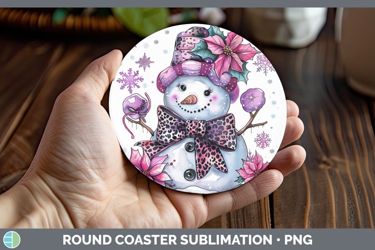 GorgeousLeopard Round Coaster design.