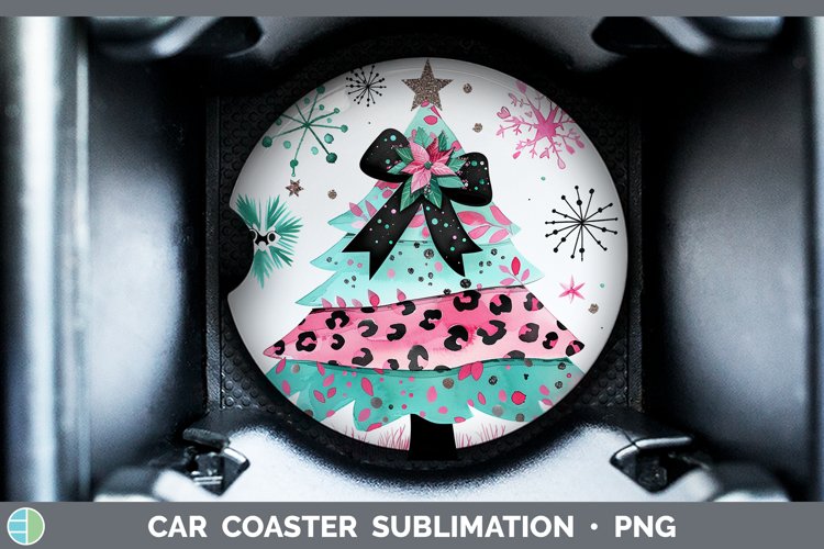 GorgeousLeopard Car Coaster design.