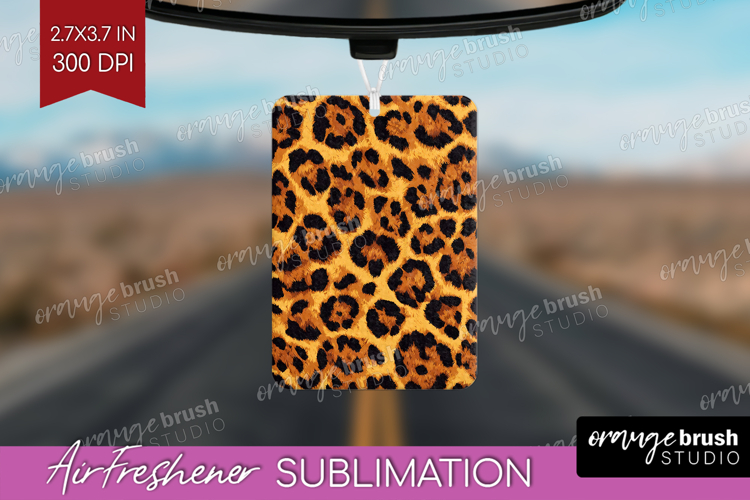 Leopard Print Air Freshener PNG - Animal Print PNG