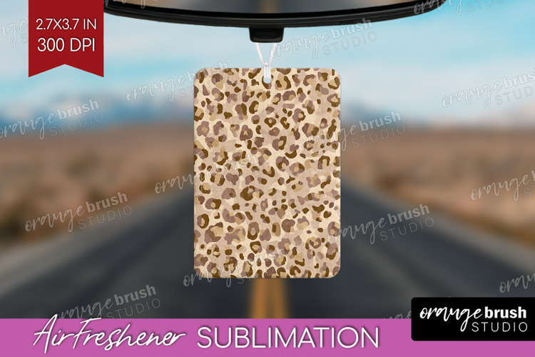 Leopard Print Air Freshener PNG - Animal Print PNG
