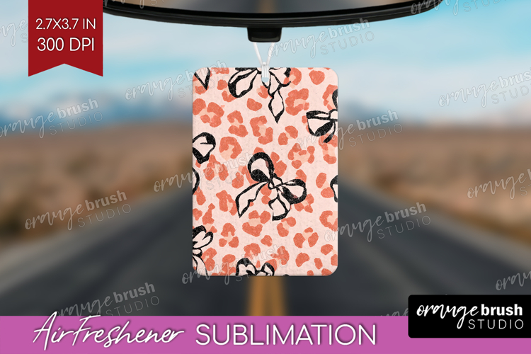 Leopard Print Air Freshener PNG - Animal Print PNG
