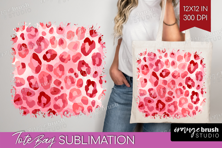 Leopard Print Tote Bag - Animal Print Tote Bag PNG