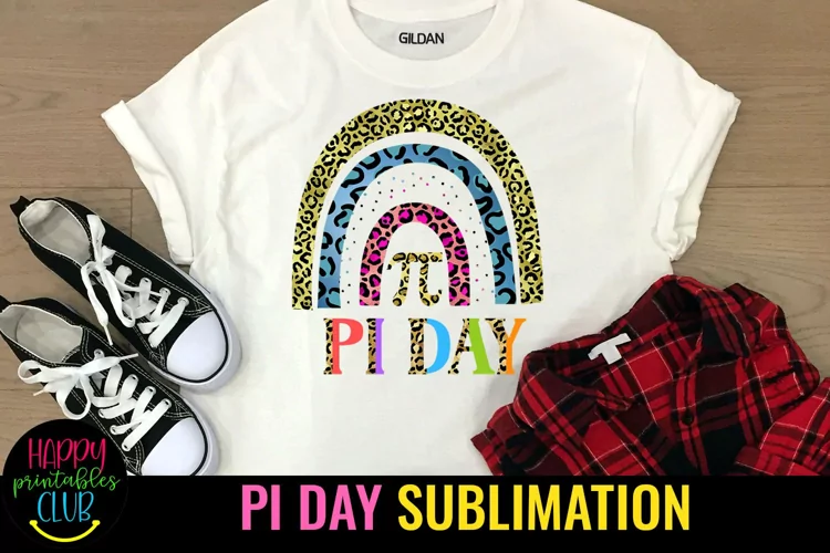 Leopard Print Pi Day Sublimation I Happy Pi Day Sublimation