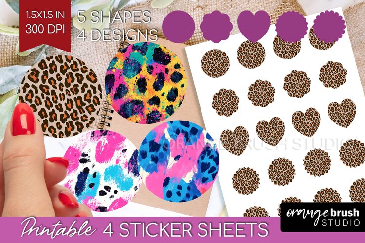 Cheetah Print Clipart Image 24