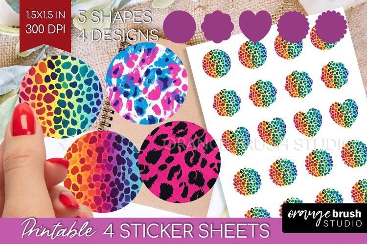 Cheetah Print Clipart Image 5