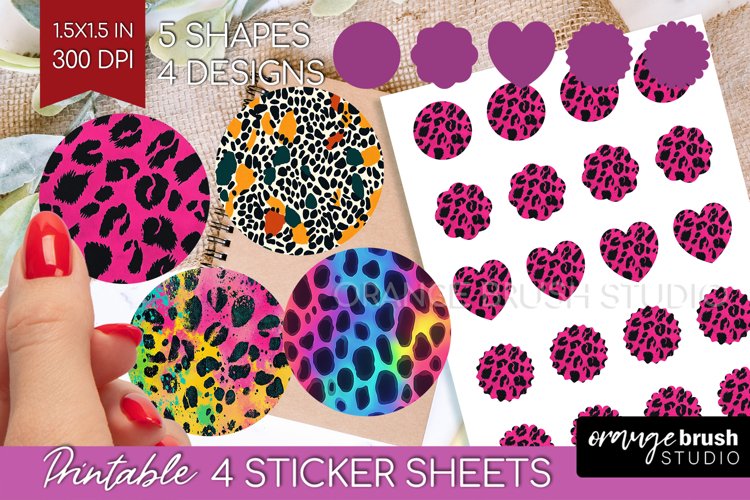 Cheetah Print Clipart Image 2