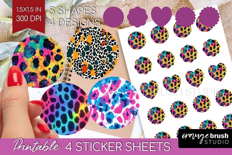 Cheetah Print Clipart Image 24