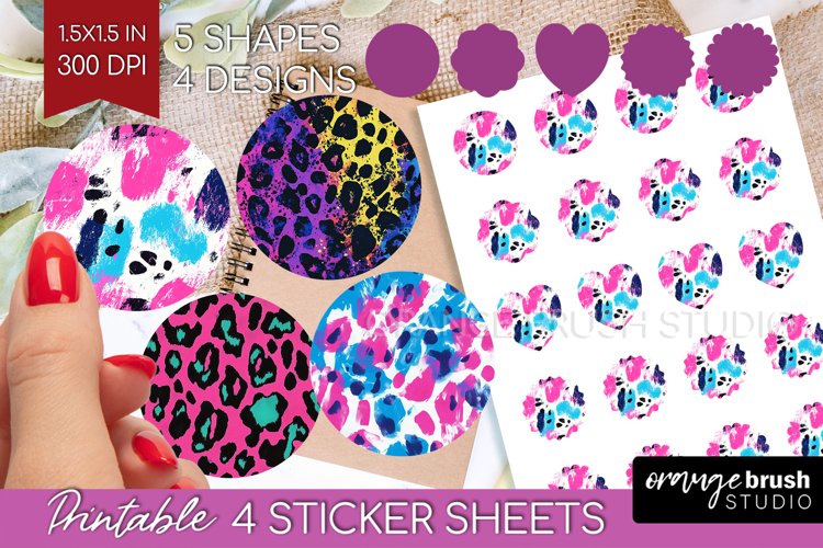 Cheetah Print Clipart Image 20