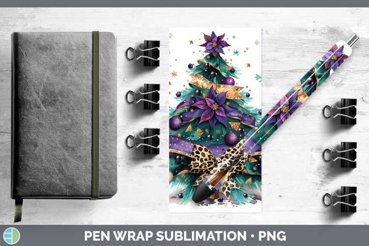 GorgeousLeopard Pen Wrap design.