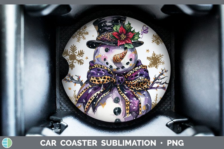 GorgeousLeopard Car Coaster design.