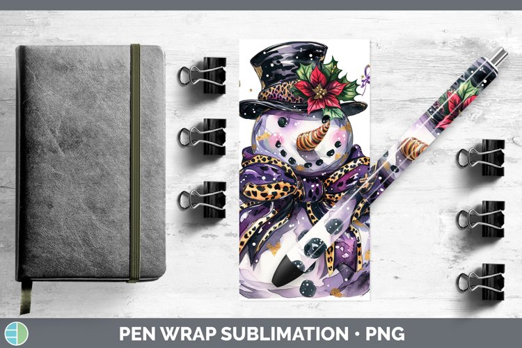GorgeousLeopard Pen Wrap design.