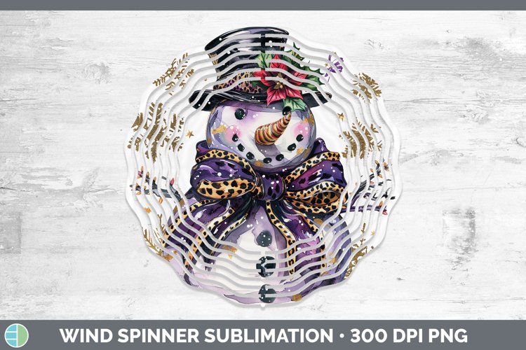 GorgeousLeopard Wind Spinner design.