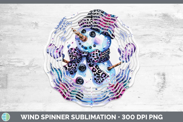 GorgeousLeopard Wind Spinner design.
