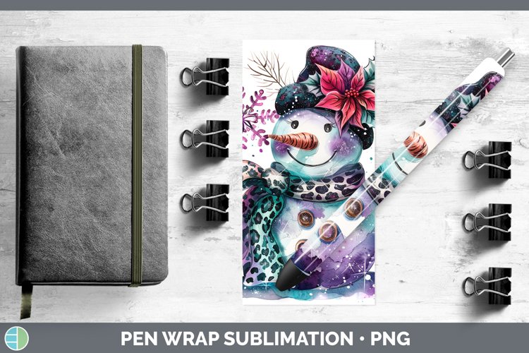 GorgeousLeopard Pen Wrap design.