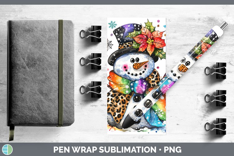 GorgeousLeopard Pen Wrap design.