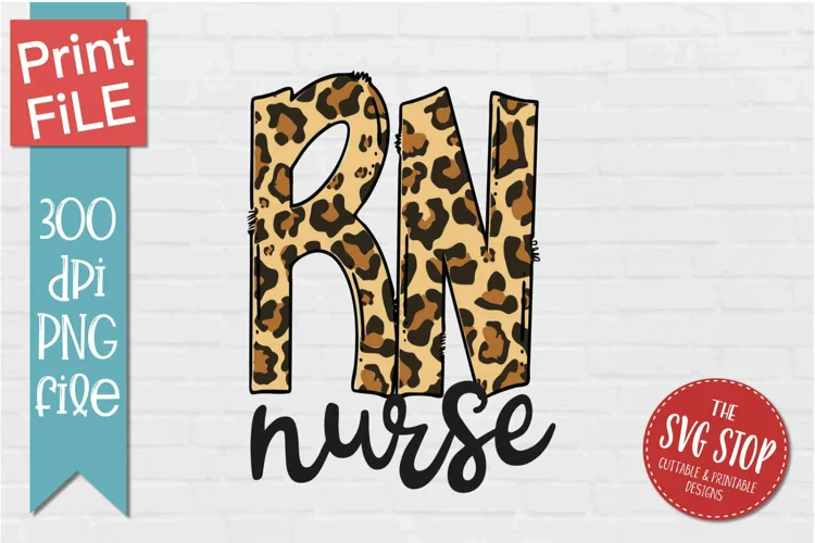 RN Nurse Sublimation PNG | Nurse T-shirt Printable