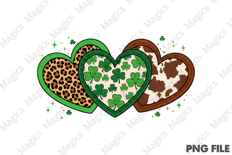 Heart Shamrock Svg Image 18