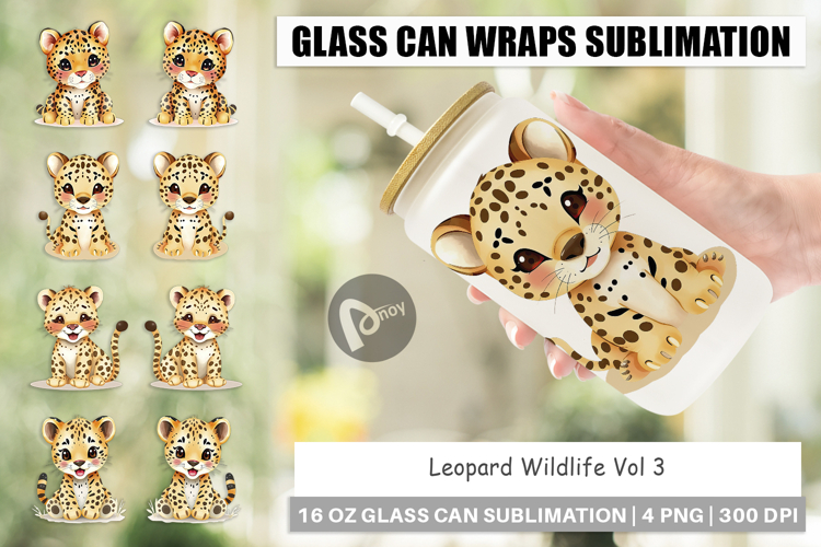 Leopard Sublimation Design Image 16