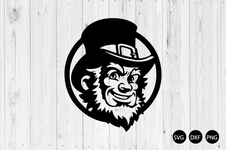 Leprechaun SVG, Leprechaun Face SVG, St Patricks Day SVG