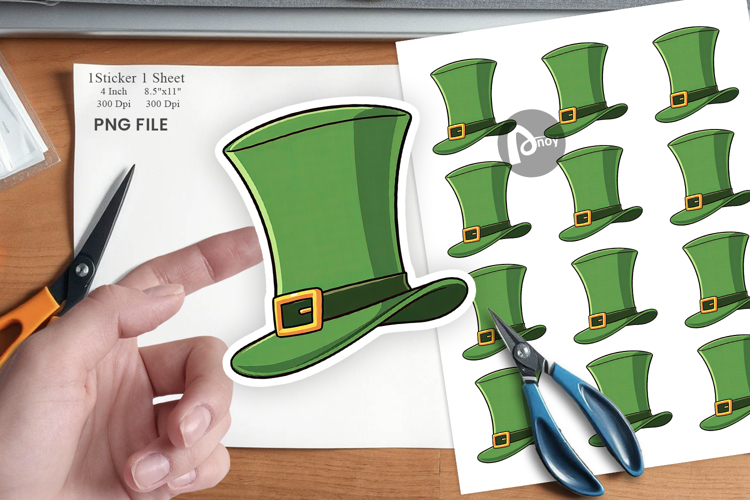 Leprechaun Hat Sticker