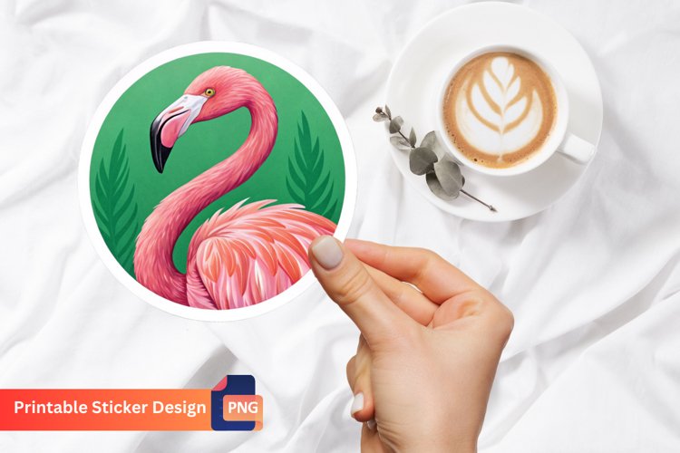 Flamingo Clipart Image 17