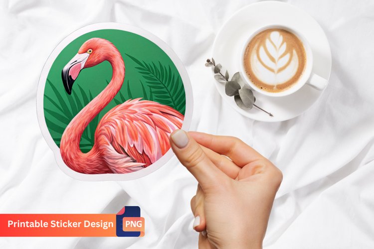 Flamingo Clipart Image 15