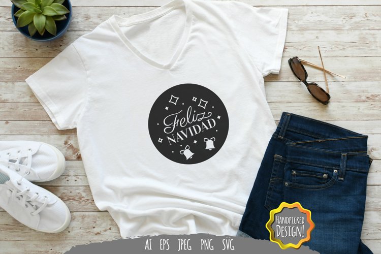Feliz Navidad Svg Image 17