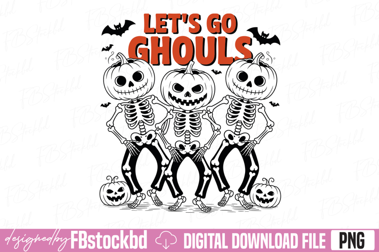 Lets Go Ghouls PNG