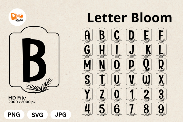Letter Bloom