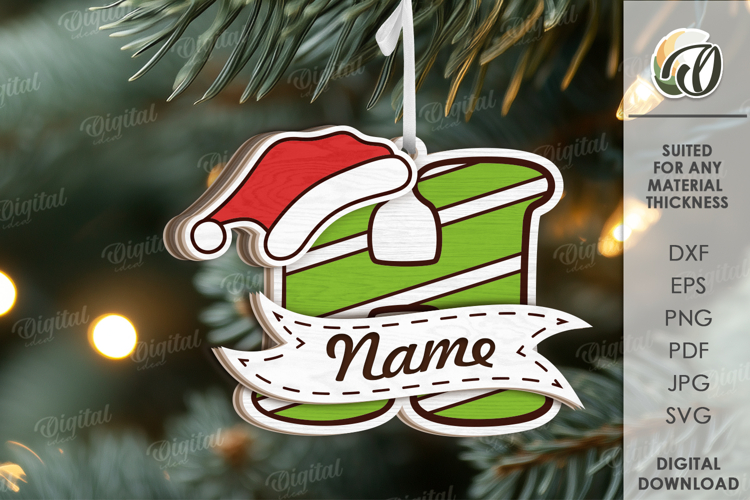 Christmas Ornament Clipart Image 6