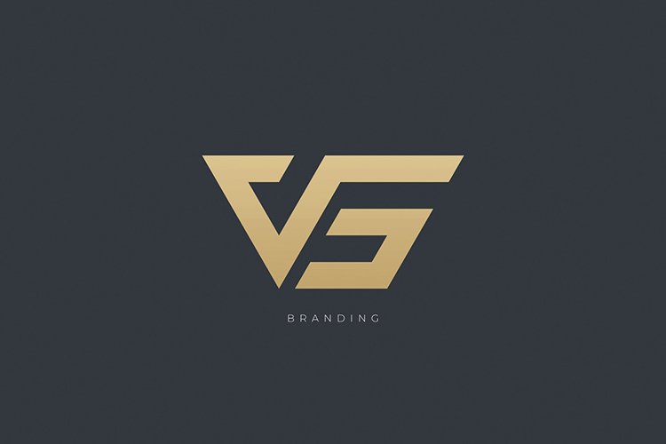 V Letter V G Monogram Logo Concept example image 1