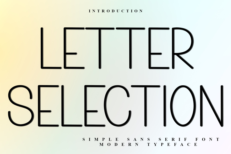 Letter Selection