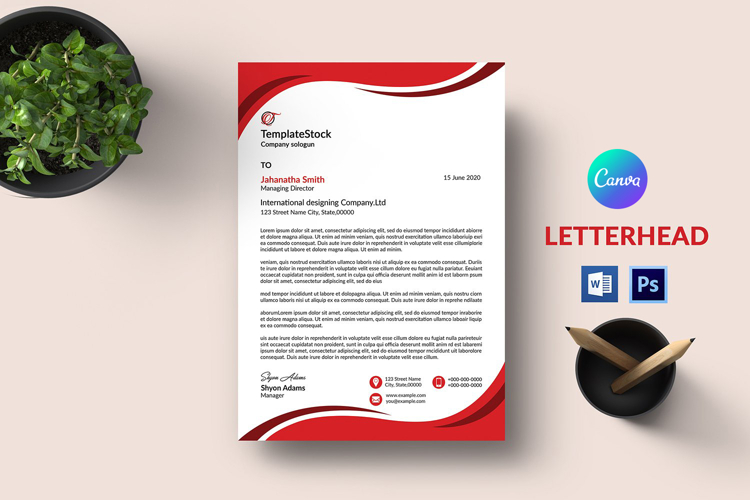 Letterhead Template