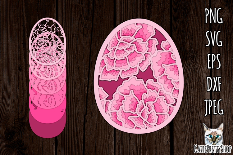 3d Easter Egg Svg Image 20