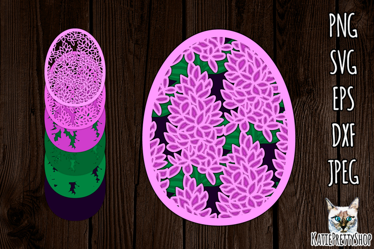 3d Easter Egg Svg Image 12