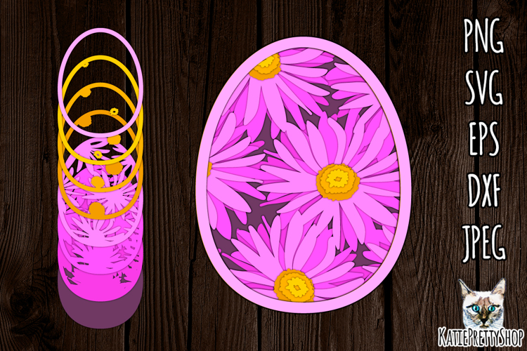 3d Easter Egg Svg Image 18