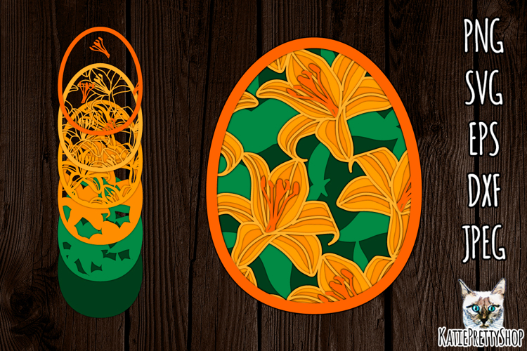 3d Easter Egg Svg Image 17