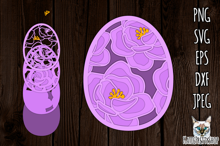 3d Easter Egg Svg Image 16