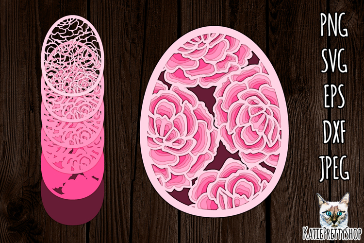 3d Easter Egg Svg Image 15