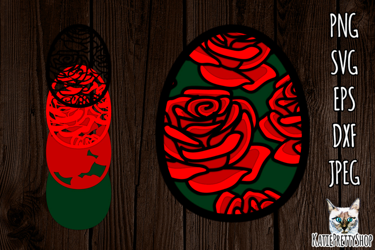 3d Easter Egg Svg Image 14