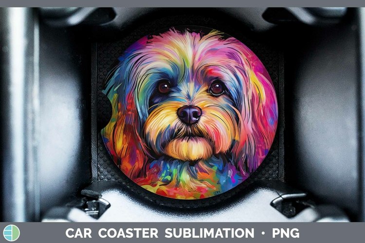 Car Coaster Sublimation Designs Image 3