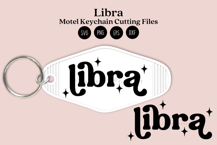 Libra zodiac signs keychain svg cutting files or sublimation files for keychain