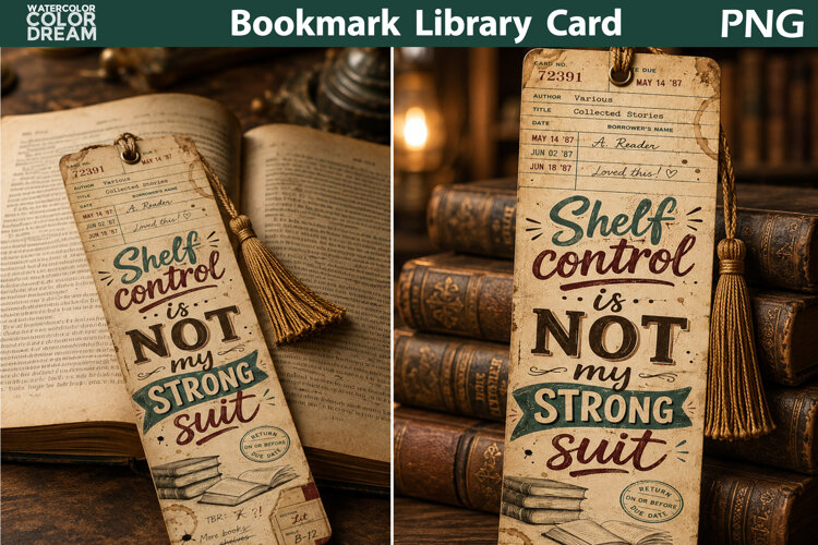 Funny Book Lover Bookmark | Reading Quote Printable example image 1