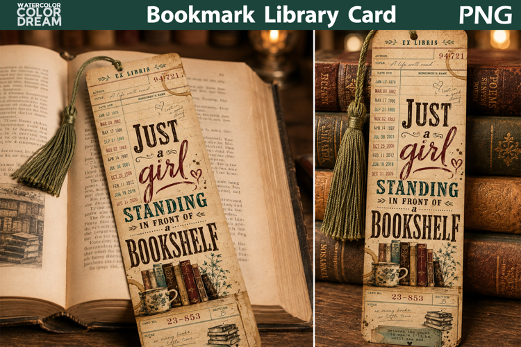 Funny Bookmark | Book Lover Quote Printable